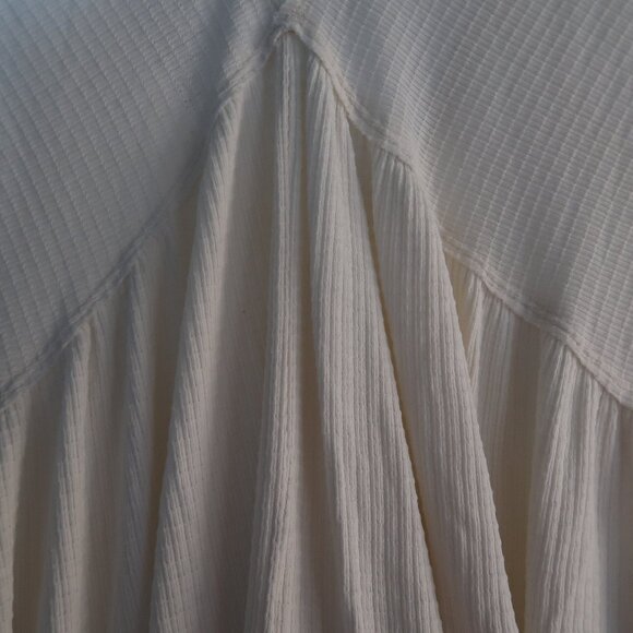 Free People We The Free Cream Thermal Size Small - Picture 2 of 8